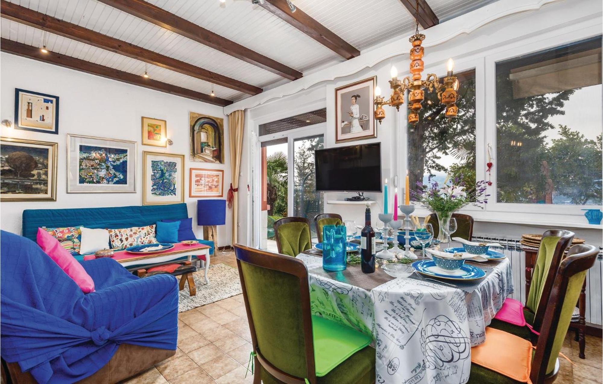 Lovely Apartment In Rijeka With House Sea View Dış mekan fotoğraf