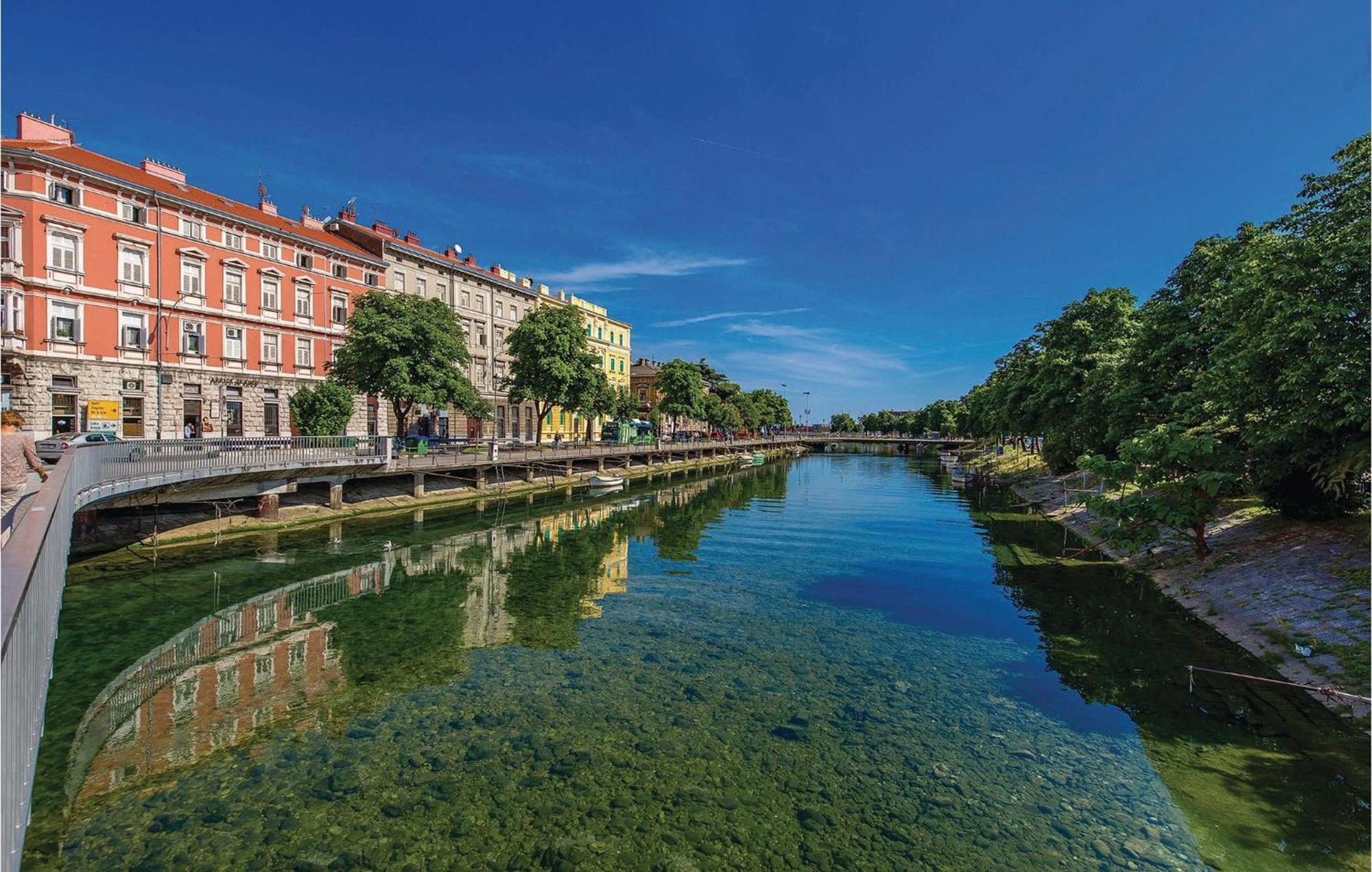 Lovely Apartment In Rijeka With House Sea View Dış mekan fotoğraf